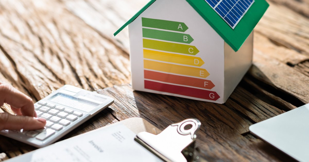 Diagramme montrant la réduction de consommation d'énergie